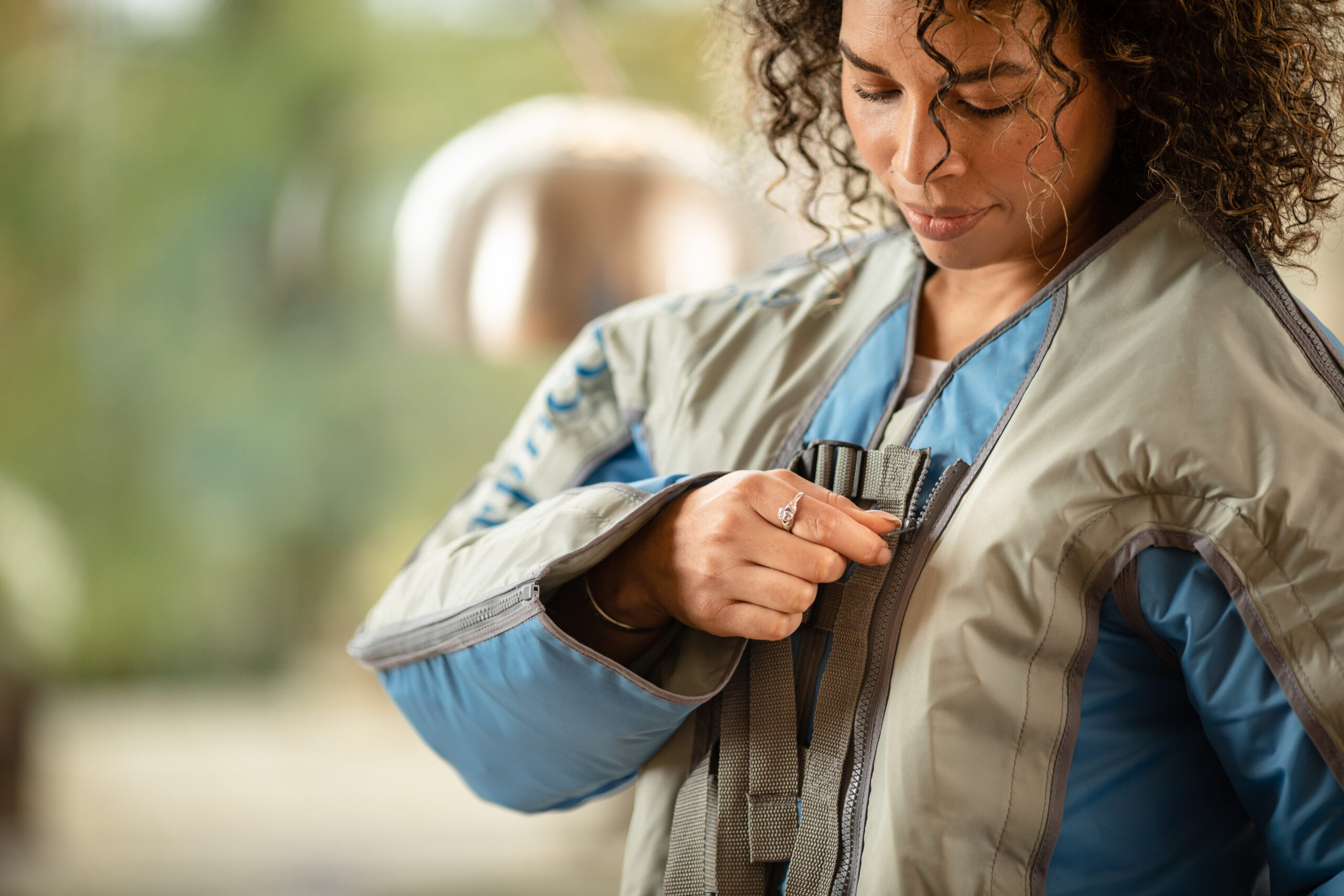 A Body Ballancer zip-up jacket